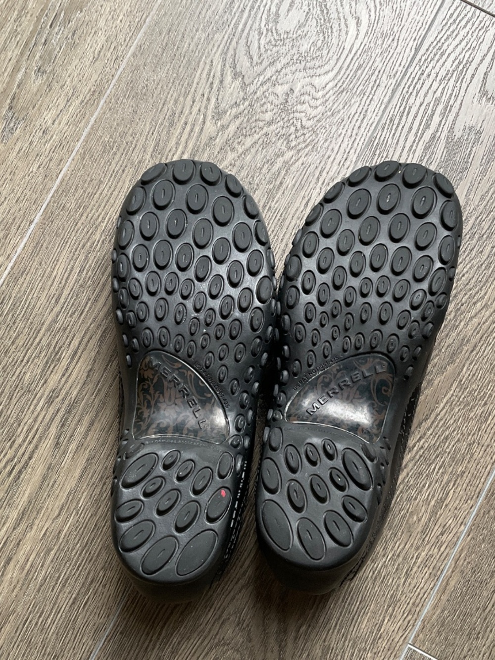 Merrell Leather Mary Jane Wedge - Picture 3 of 5